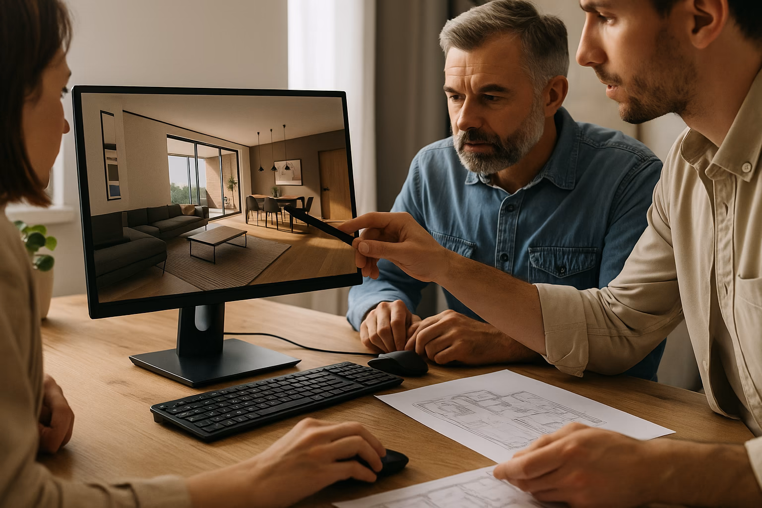 3D görselleştirme hizmeti - modern mekan modelleme ve render çalışmaları